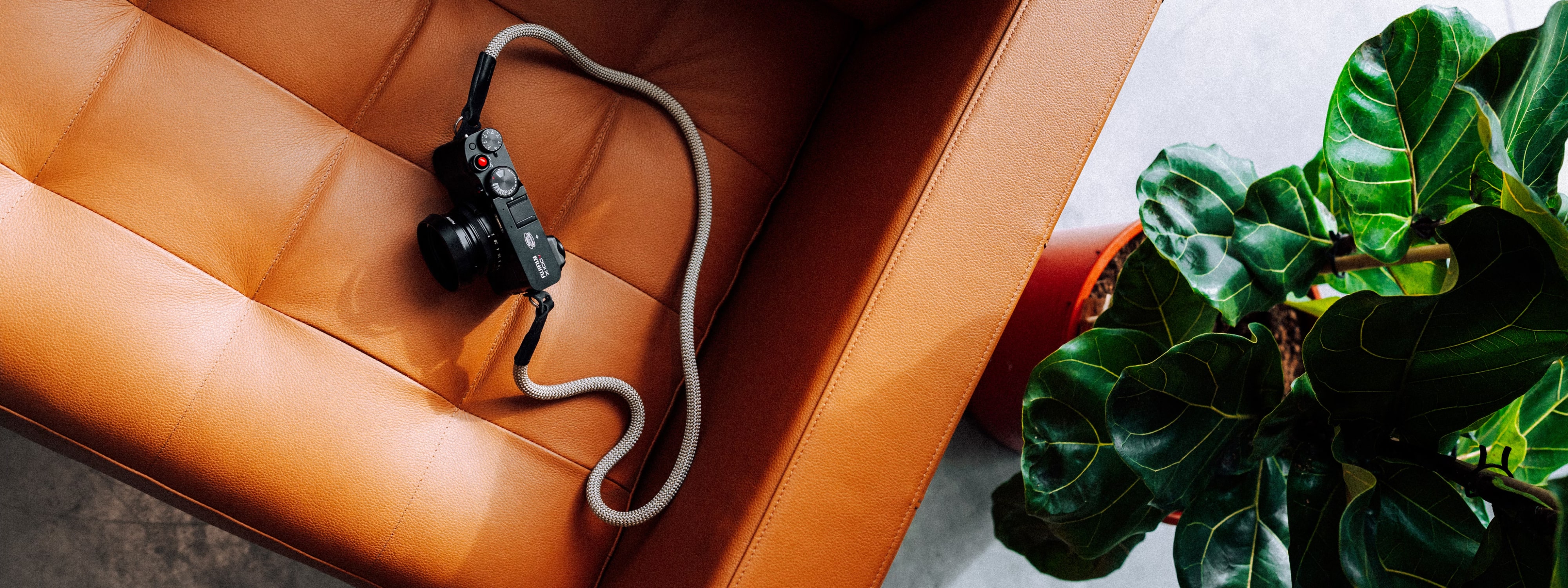 Recorder on a chair representing interview analysis